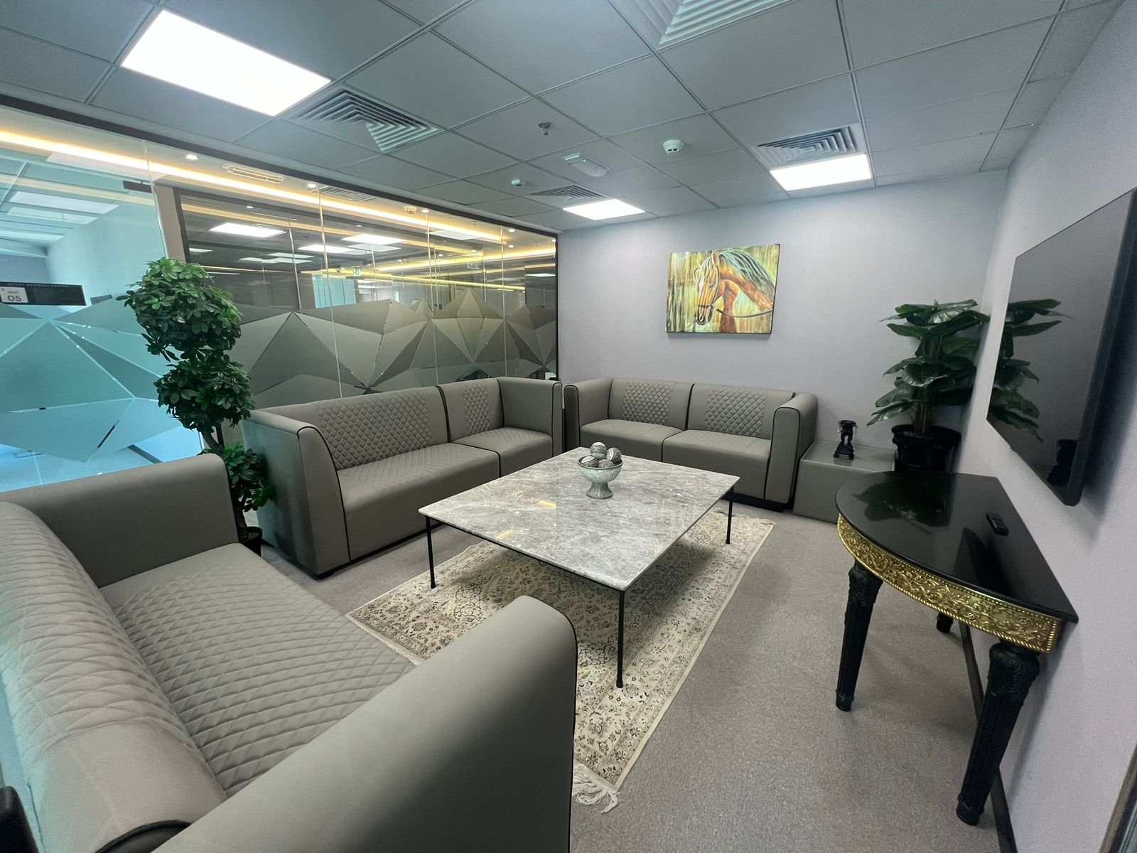 Casual meeting room